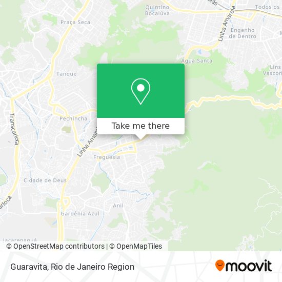 Mapa Guaravita