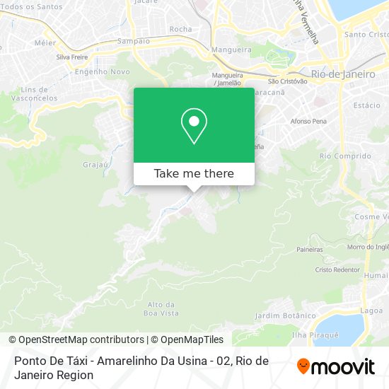 Ponto De Táxi - Amarelinho Da Usina - 02 map