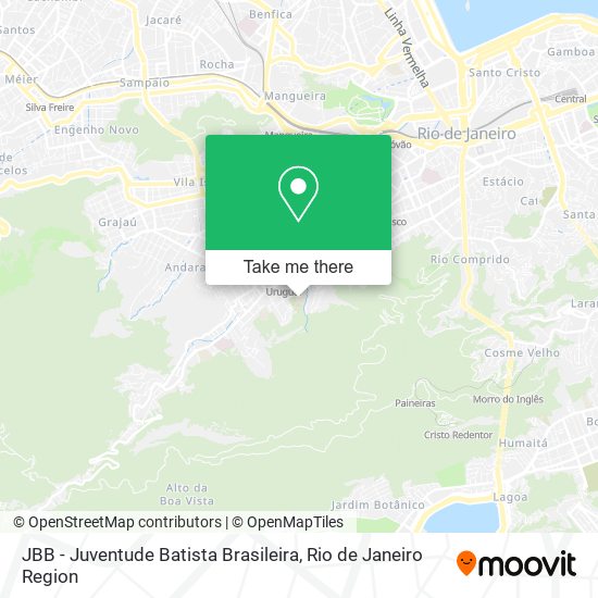 Mapa JBB - Juventude Batista Brasileira