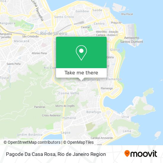 Pagode Da Casa Rosa map