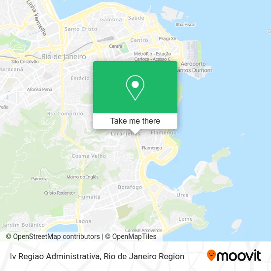 Iv Regiao Administrativa map