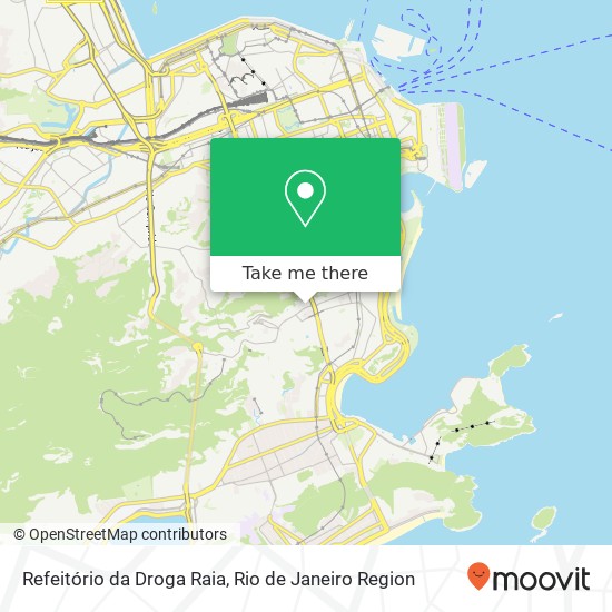 Refeitório da Droga Raia map