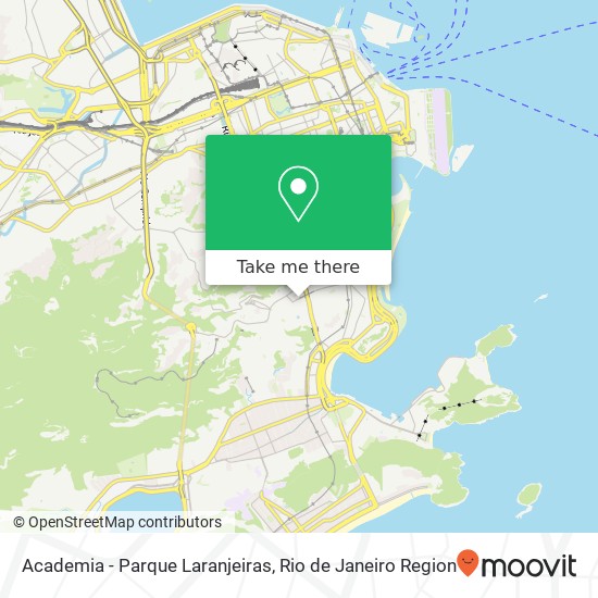 Academia - Parque Laranjeiras map