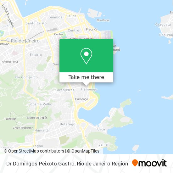 Dr Domingos Peixoto Gastro map