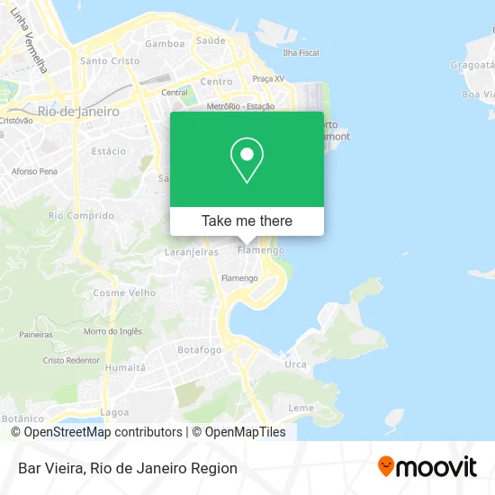 Bar Vieira map