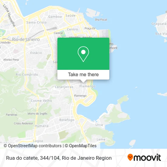 Rua do catete, 344/104 map