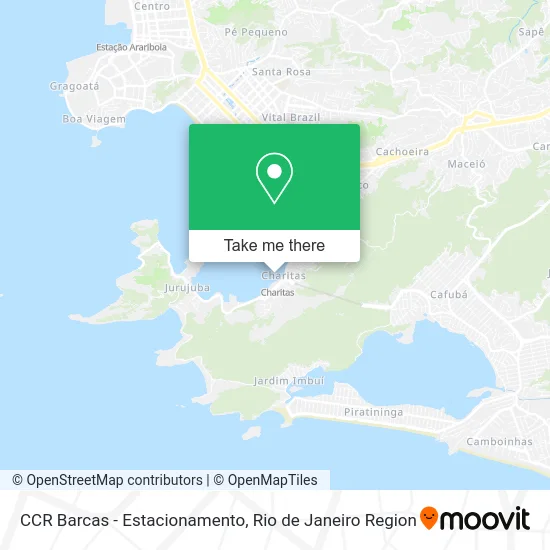 CCR Barcas 	- Estacionamento map