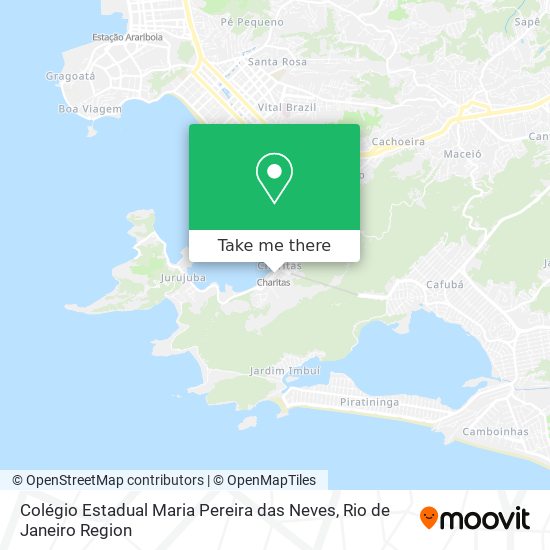 Colégio Estadual	 Maria Pereira das Neves map