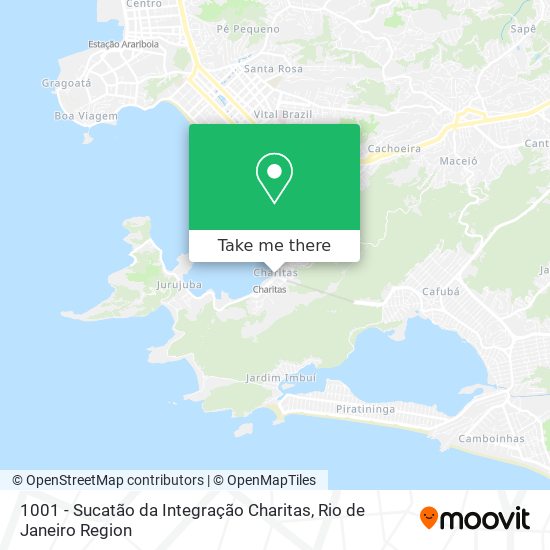 1001 - Sucatão da Integração Charitas map