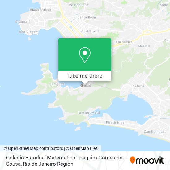 Colégio Estadual Matemático Joaquim Gomes de Sousa map