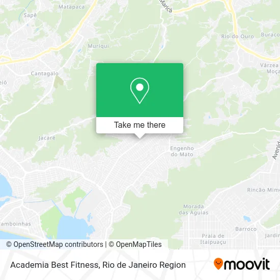 Academia Best Fitness map