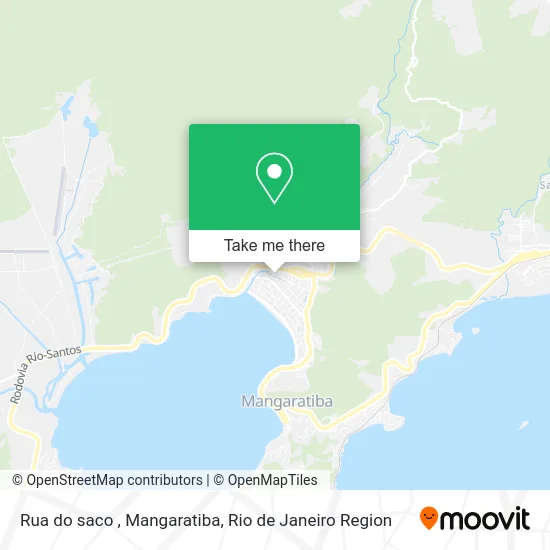 Rua do saco , Mangaratiba map