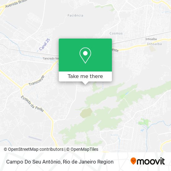 Campo Do Seu Antônio map
