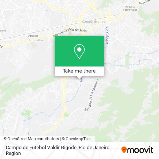 Campo de Futebol Valdir Bigode map