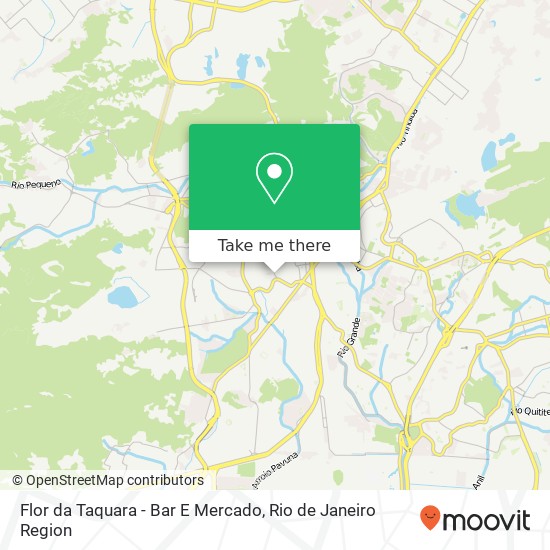 Mapa Flor da Taquara - Bar E Mercado