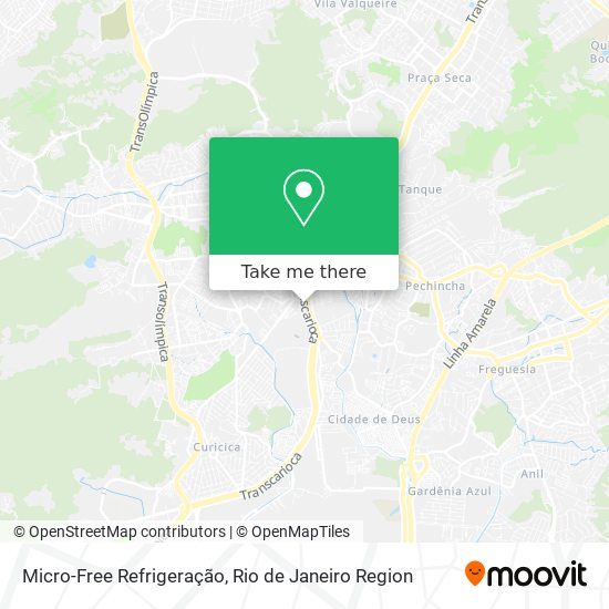 Micro-Free Refrigeração map