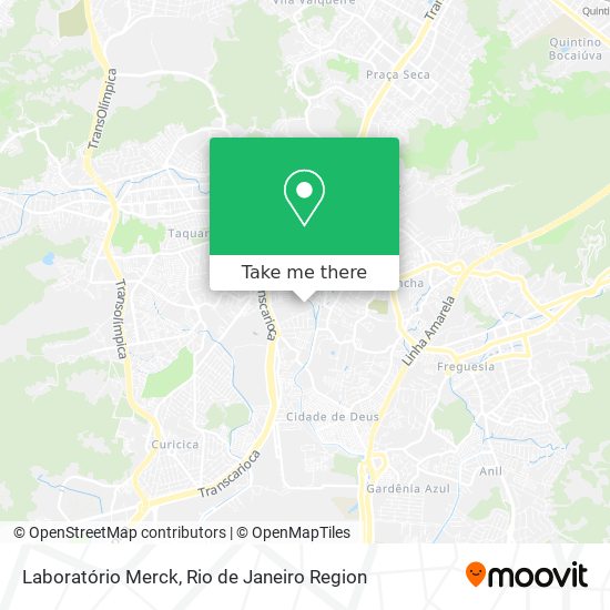 Laboratório Merck map