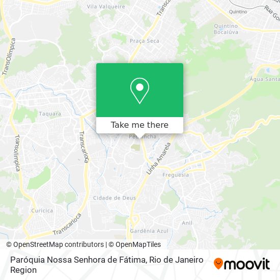 Paróquia Nossa Senhora de Fátima map