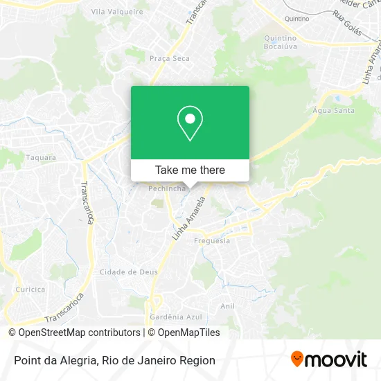 Point da Alegria map