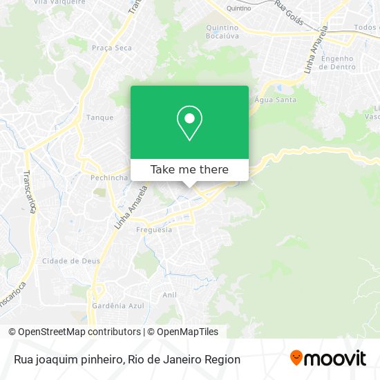 Mapa Rua joaquim pinheiro