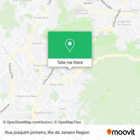 Rua joaquim pinheiro map