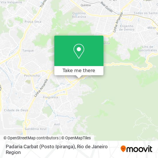 Padaria Carbat (Posto Ipiranga) map