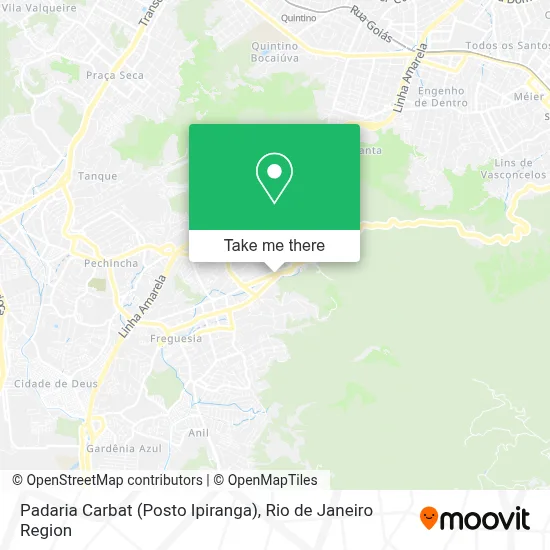 Padaria Carbat (Posto Ipiranga) map