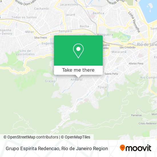 Grupo Espirita Redencao map