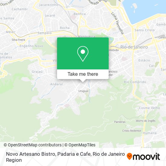 Novo Artesano Bistro, Padaria e Cafe map