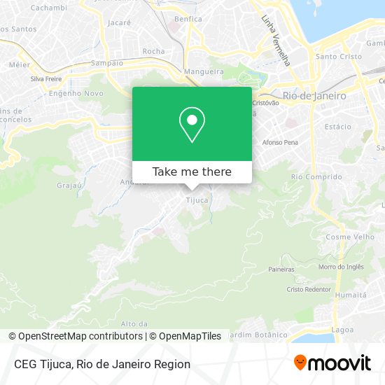 CEG Tijuca map