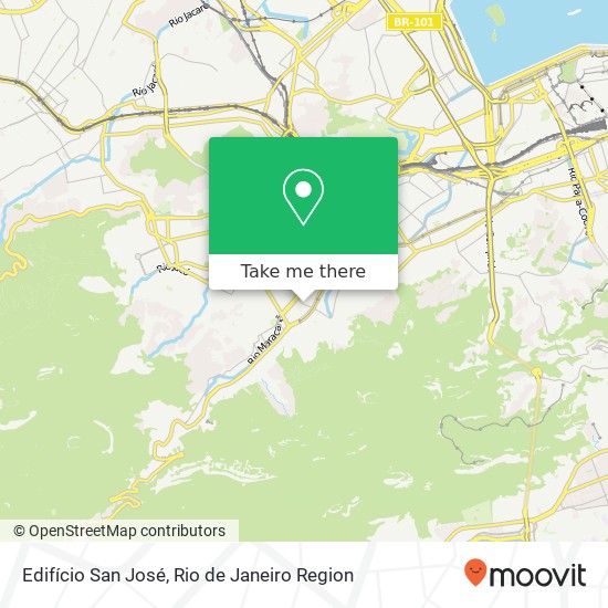 Mapa Edifício San José