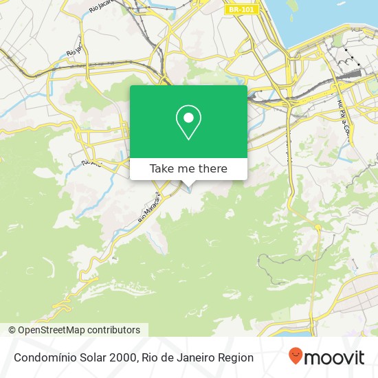Mapa Condomínio Solar 2000