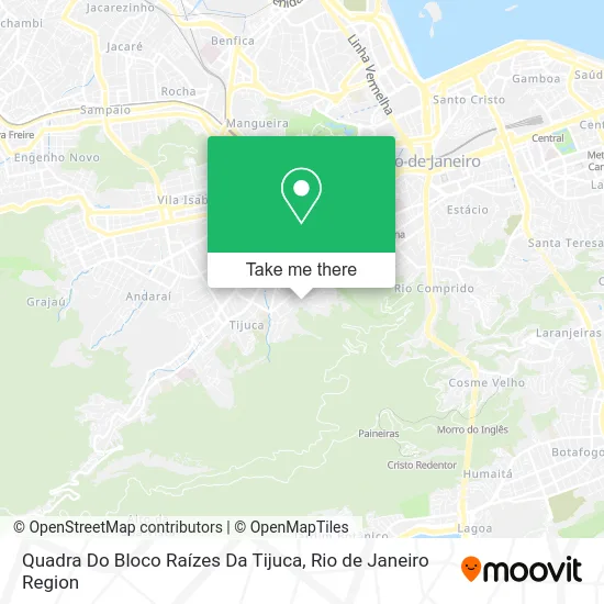 Quadra Do Bloco Raízes Da Tijuca map