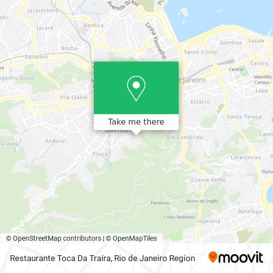 Restaurante Toca Da Traíra map