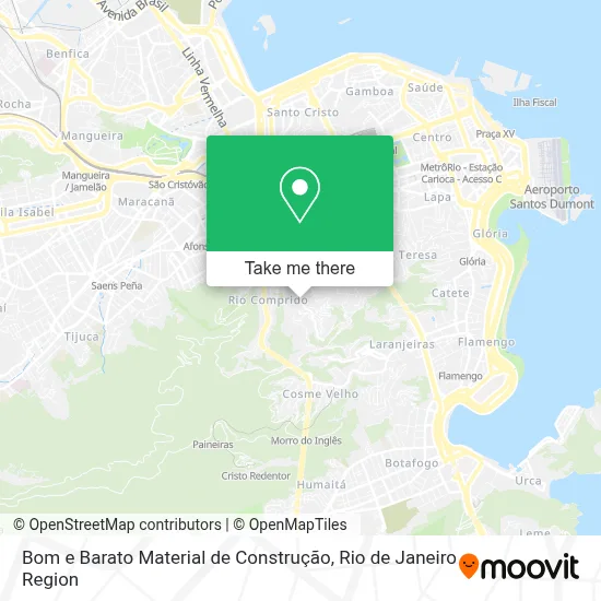 Bom e Barato Material de Construção map