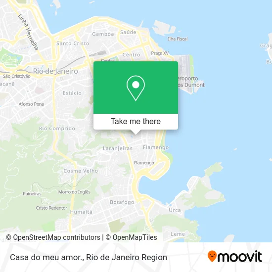 Casa do meu amor. map