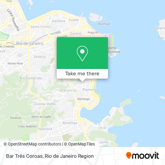 Mapa Bar Três Coroas