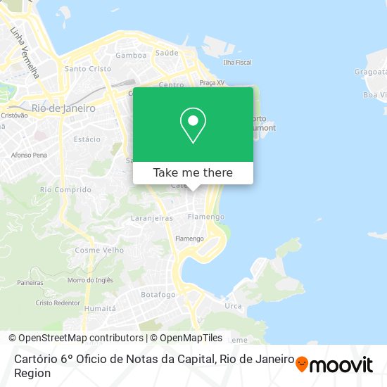 Mapa Cartório 6º Oficio de Notas da Capital