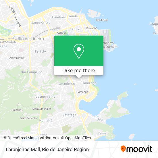 Laranjeiras Mall map