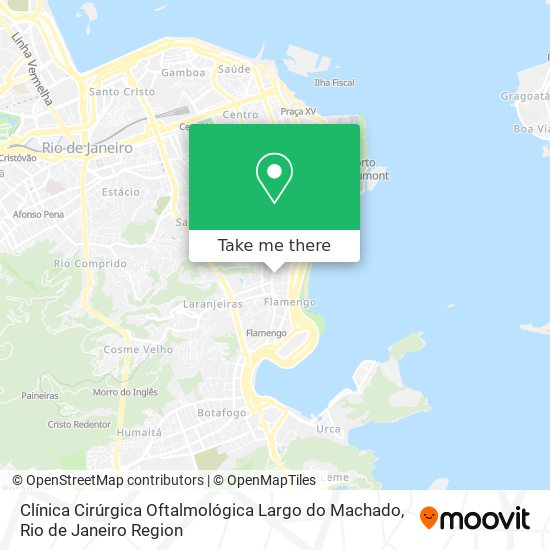 Clínica Cirúrgica Oftalmológica Largo do Machado map