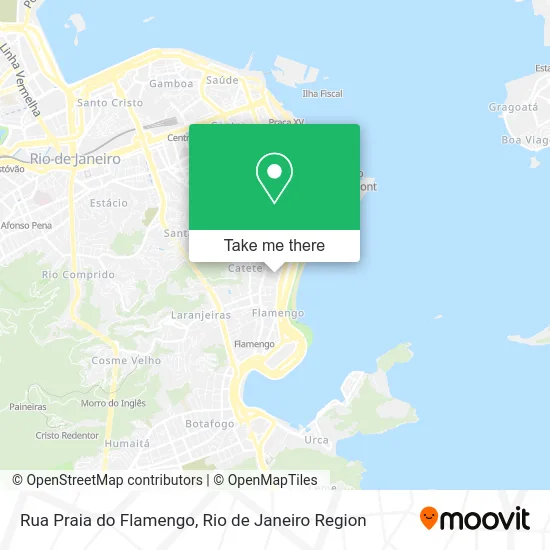 Rua Praia do Flamengo map