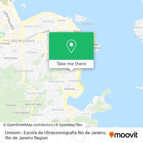 Unisom - Escola de Ultrassonografia Rio de Janeiro map