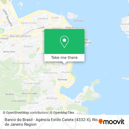 Banco do Brasil - Agência Estilo Catete (4332-X) map