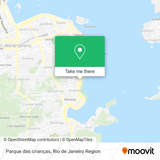 Parque das crianças map