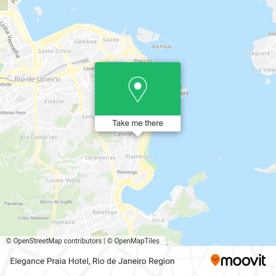 Elegance Praia Hotel map