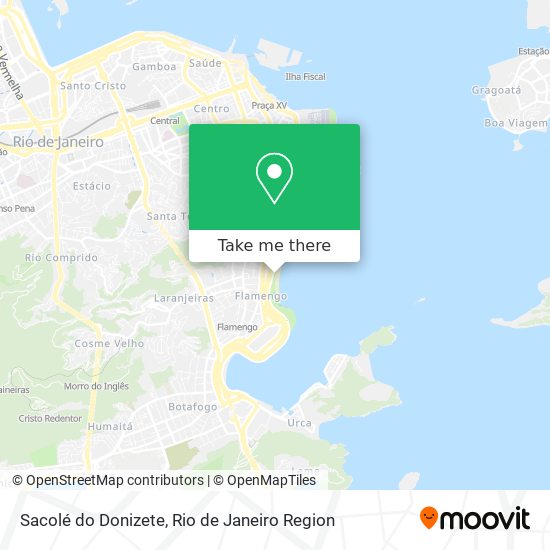 Sacolé do Donizete map