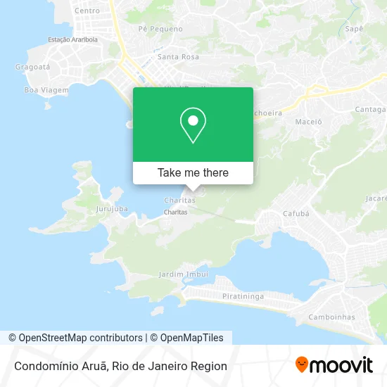 Condomínio Aruã map