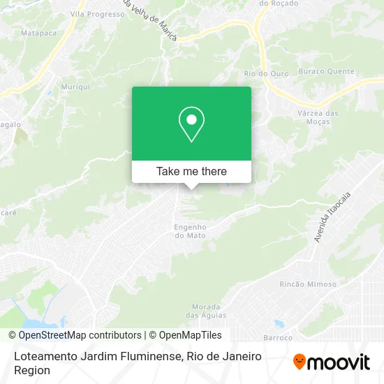 Loteamento Jardim Fluminense map