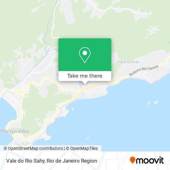 Vale do Rio Sahy map