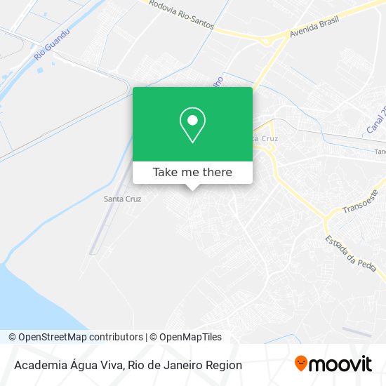 Academia Água Viva map